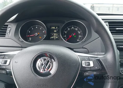 2015 Volkswagen Jetta 2.0L S z USA, uszkodzony, nr VIN 3VW2K7AJ0FM347625